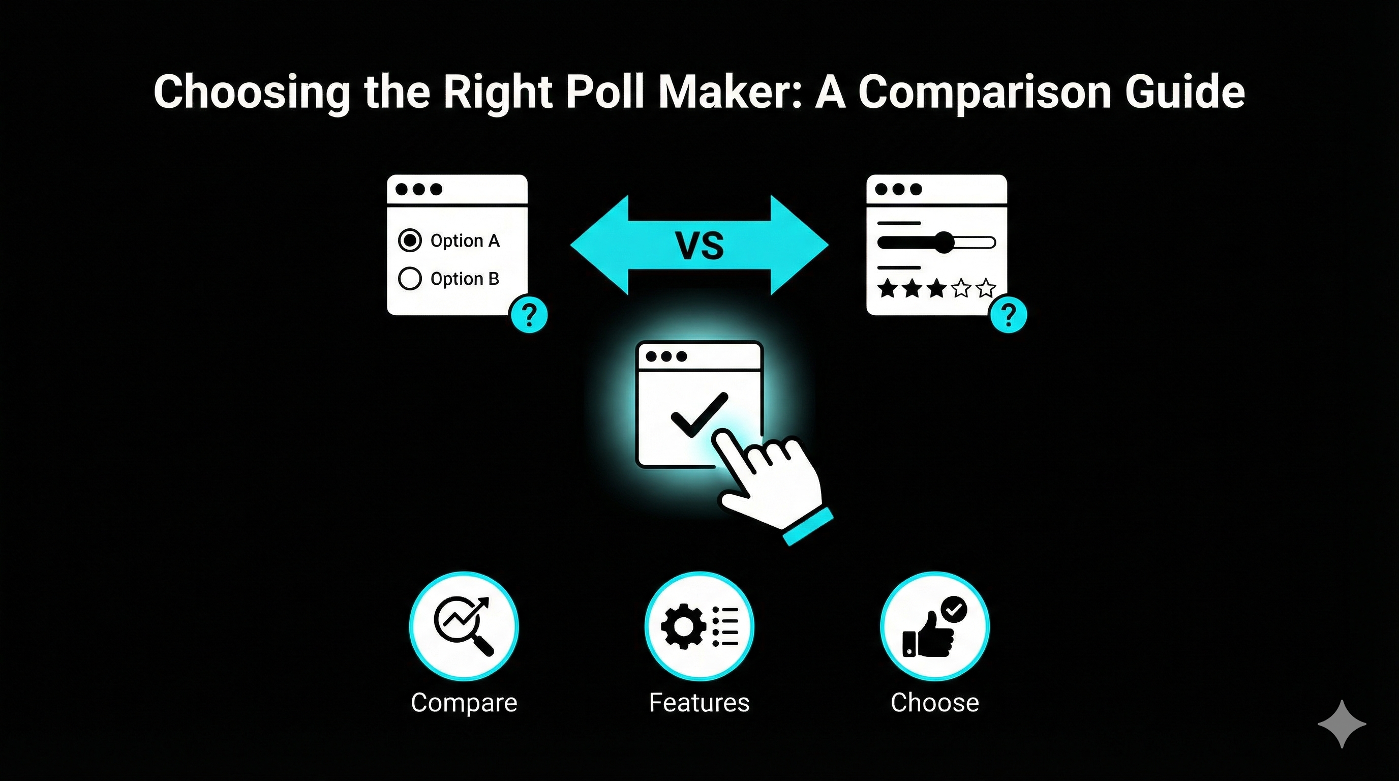 Poll maker comparison